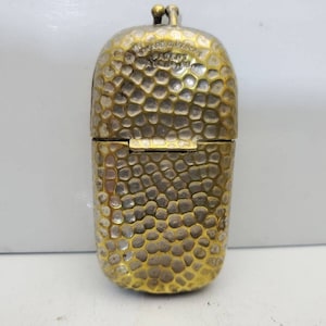 Vintage ENWARD HAUCKIS Match Vesta, Safe, CASE. 3&quot; 4078/31