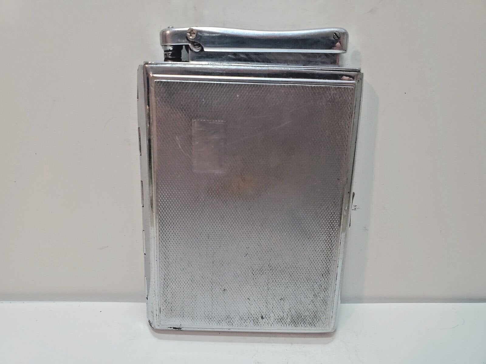 colibri cigarette case Vintage Working COLIBRI MONOPOL Lighter & Cigarette Case 6115/15