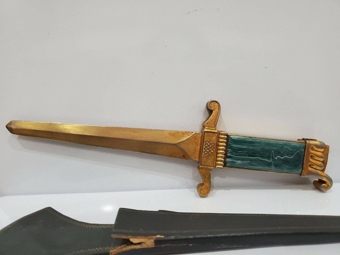 ASR ASCOT Working DAGGER Lighter & Letter Opener Medieval Etsy