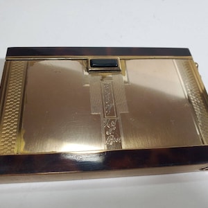 BESTONZON Stainless Steel Cigarette Case Portable Cigarette Case Vintage  Style Cigarette Box 