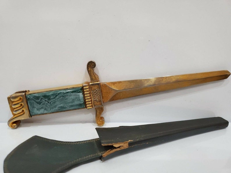 ASR ASCOT Working DAGGER Lighter & Letter Opener Medieval Etsy