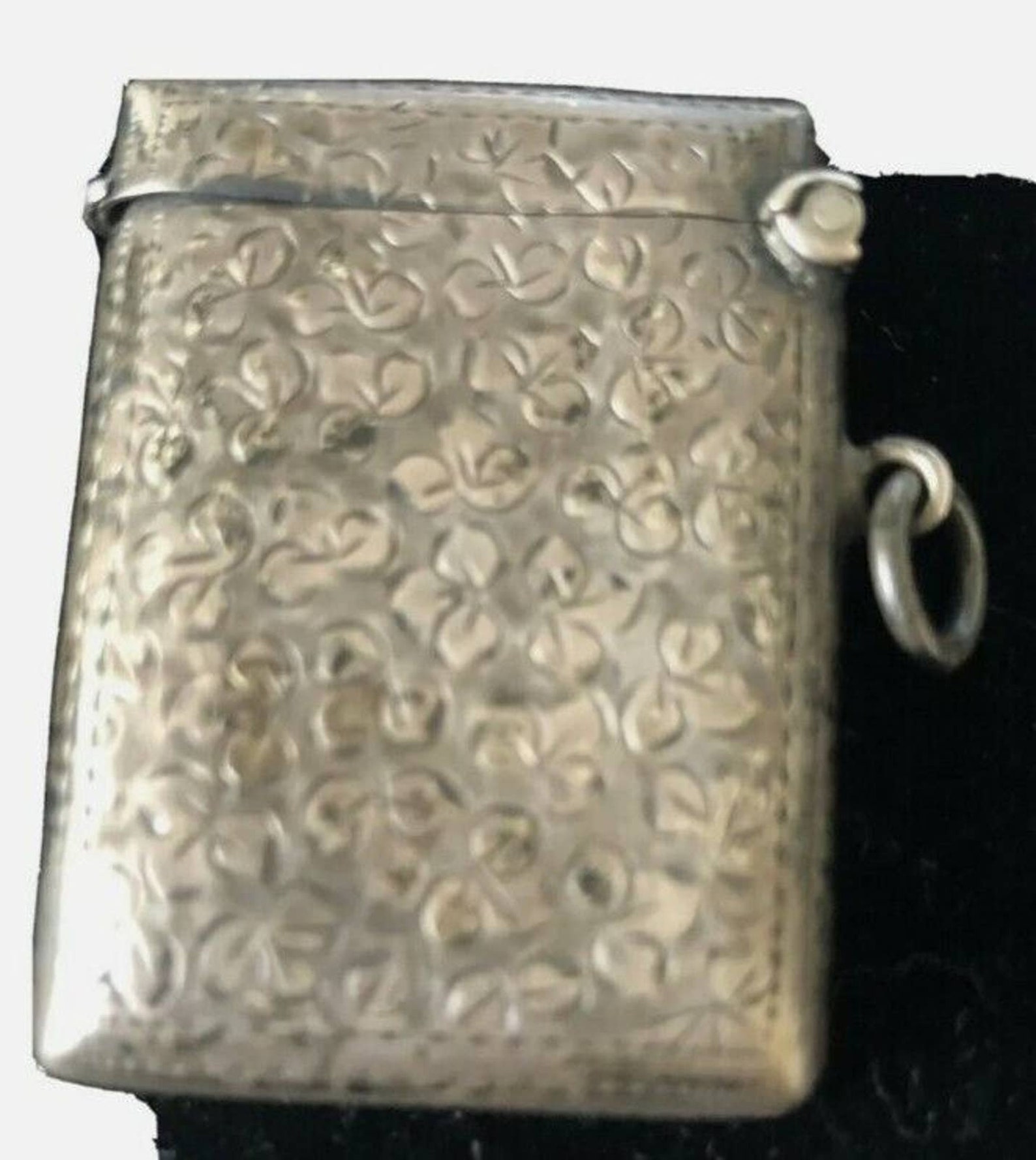 Vintage Silver Decorative Match Safe/ CASE / Vesta / Holder 3559/3 - Etsy