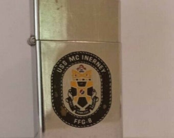 Vintage Working US Navy Uss GEORGE WASHINGTON Cvn-73 Zippo Lighter