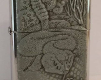 Vintage Working US Navy Uss GEORGE WASHINGTON Cvn-73 Zippo Lighter
