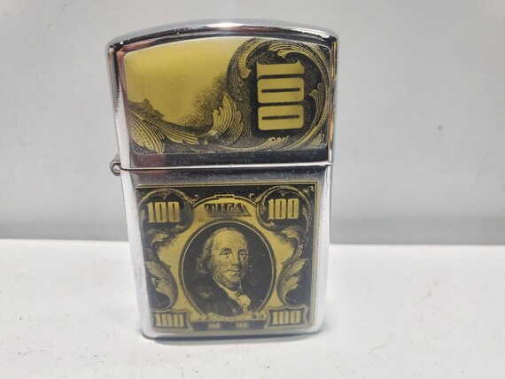 Lighter - 100 Dollar Bill High Polish Chrome Lighter - 100 Dollar Bill High Polish Chrome