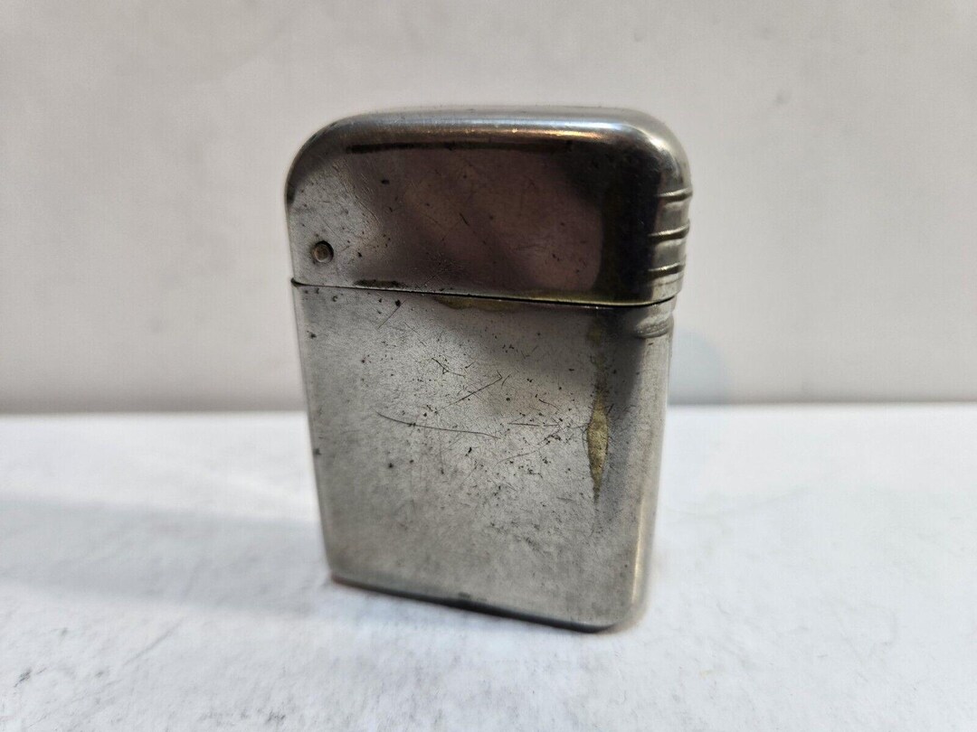 bowers cigarette lighter Working Flat Tube Kalamazoo Slide Sleeve Bowers Other Collectible Lighters for