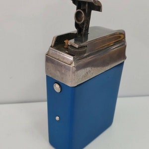 Vintage Working &quot;FRANKLIN 54&quot; Cigarette Box CASE & LIGHTER