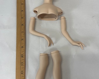 Vintage 18 Inch Bisque Porcelain Fashion Doll Kit, “Diane”