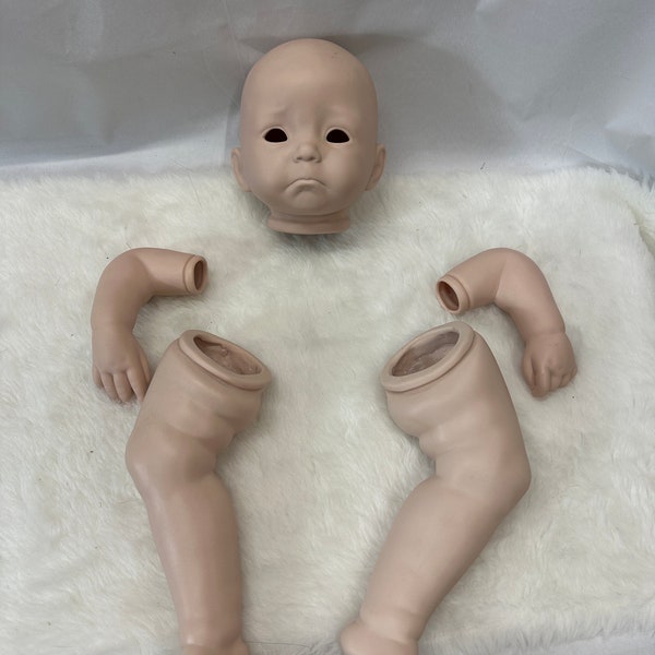 Colin Baby Doll Reproduction porcelain parts / kit, Mold by Dianna Effner