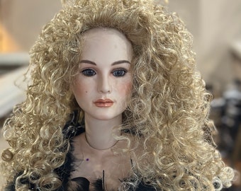 Peluca de muñeca de pelo largo ultrarizado Monique, estilo “Stormy Weather” en varios colores de Monique