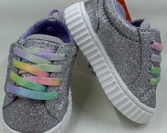 シルバーグリッタードールシューズ ワンダーネイション サイズ2