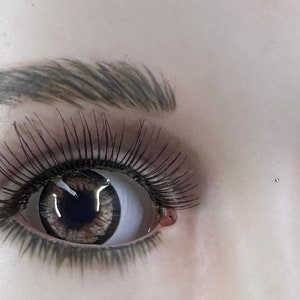 Vintage Masterpiece Acrylic Doll Eyes in Teakwood