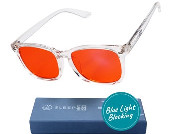 Sleep ZM Crystal Wayfarer Style Blue Light Glasses