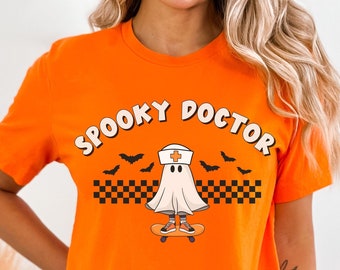 Spooky Doctor Shirt, Halloween Doctor T-shirt, Spooky Shirt, Funny Doctor Shirt, Funny Halloween shirt, Halloween Cute Tee, Spooky Nurse T