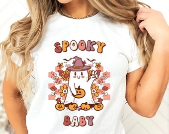Spooky Baby Shirt, Halloween Baby T-shirt, Spooky Babe Shirt, Funny Babe Shirt, Sexy Babe shirt, Cute Halloween shirt, Spooky Family Shirt