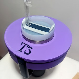 3D Printable STL File for Stanley Quencher 30oz Tumbler and lid, 3D Printed Snack caddy