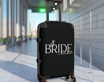 Luggage, Bridal Era Suitcase, Wedding Luggage, Honeymoon Suitcase, Bridal Shower Gift, Bachelorette Party Suitcase, Bride To Be Gift, Mrs.