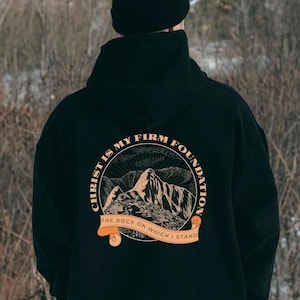 Men&#39;s Christian Hoodie Bible Verse Hoodie Christian Merch Mens Christian Streetwear Jesus Hoodie Christian Sweatshirt Jesus Apparel Sweater