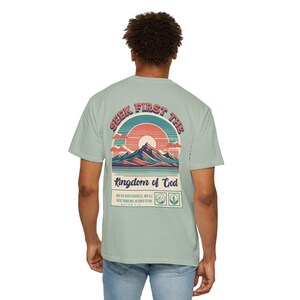 Mens Christian Shirt Christianity Gift for Him Bible Verse Shirt Christian Clothing TShirt Religious Faithful Gifts for Dad Religious Shirt