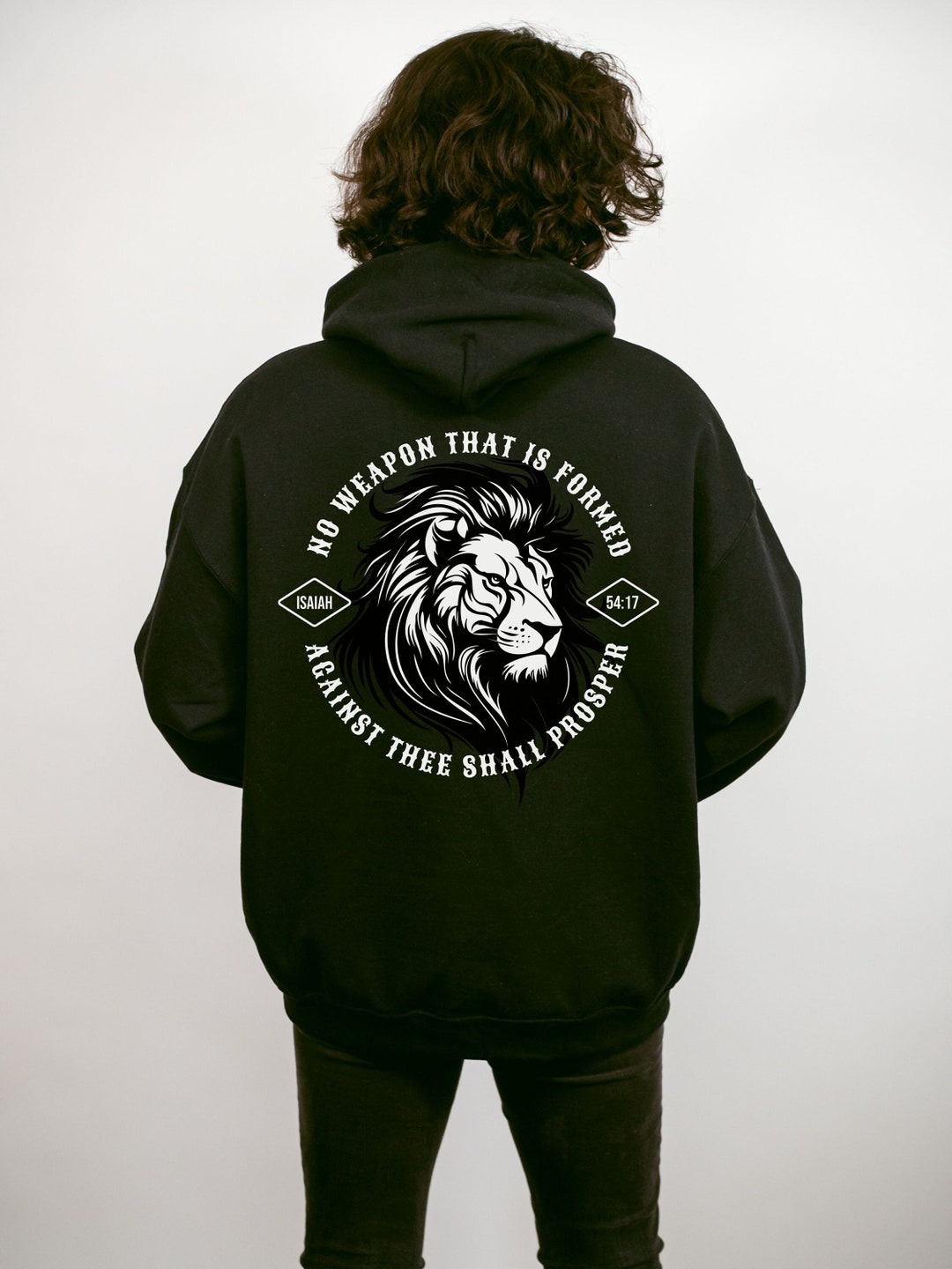No Weapon That is Formed Against Thee Mens Christian - Etsy