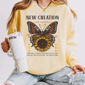 Faith Inspired Christian Women&#39;s Sweatshirt Inspirational Bible Verse Sweatshirt Premium Quality Religious Apparel for Women Encouraging