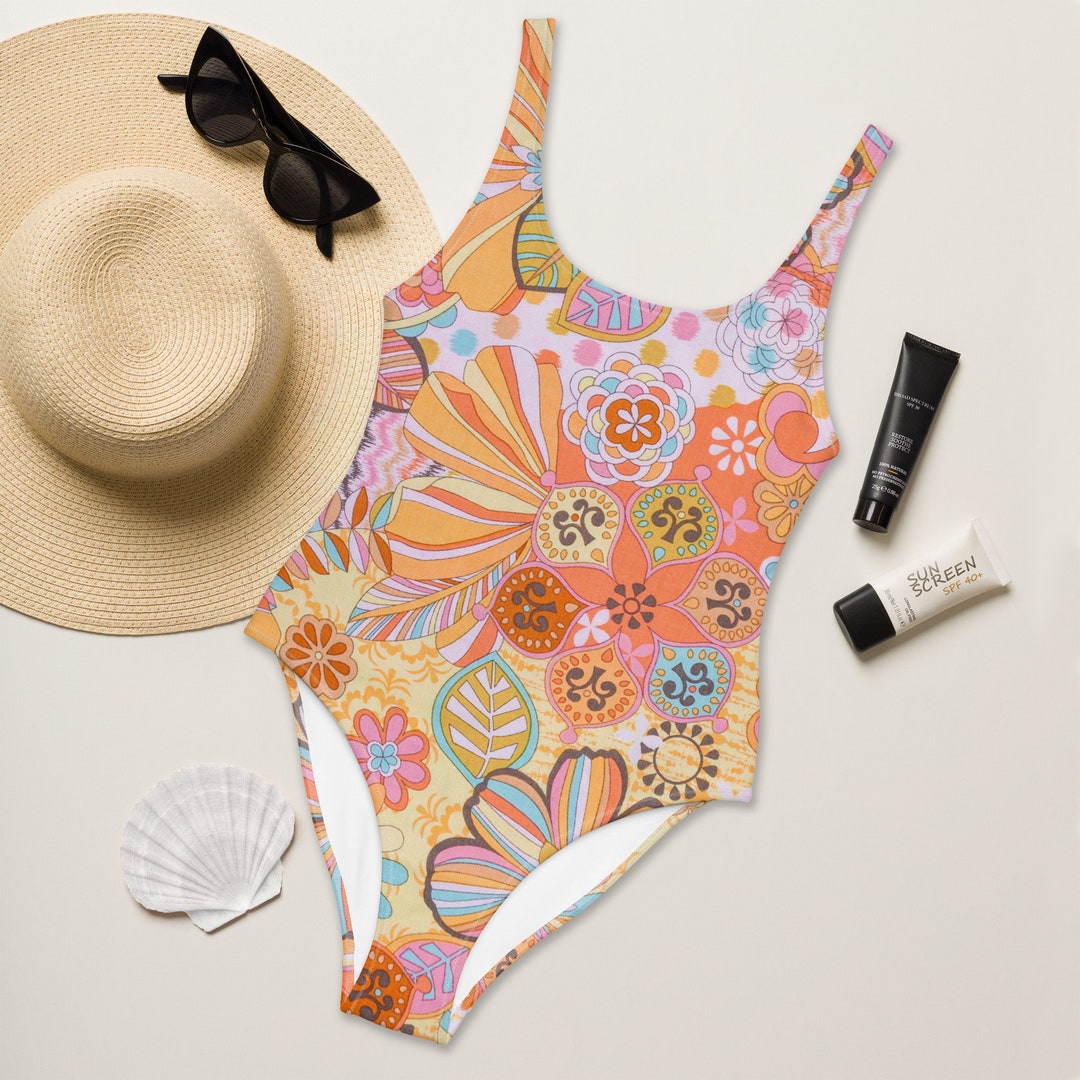 Riviera Retro Onepiece Swimsuit main image 1