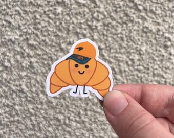 Oscar pastry sticker