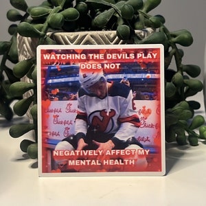 New Jersey Devils affirmation sticker