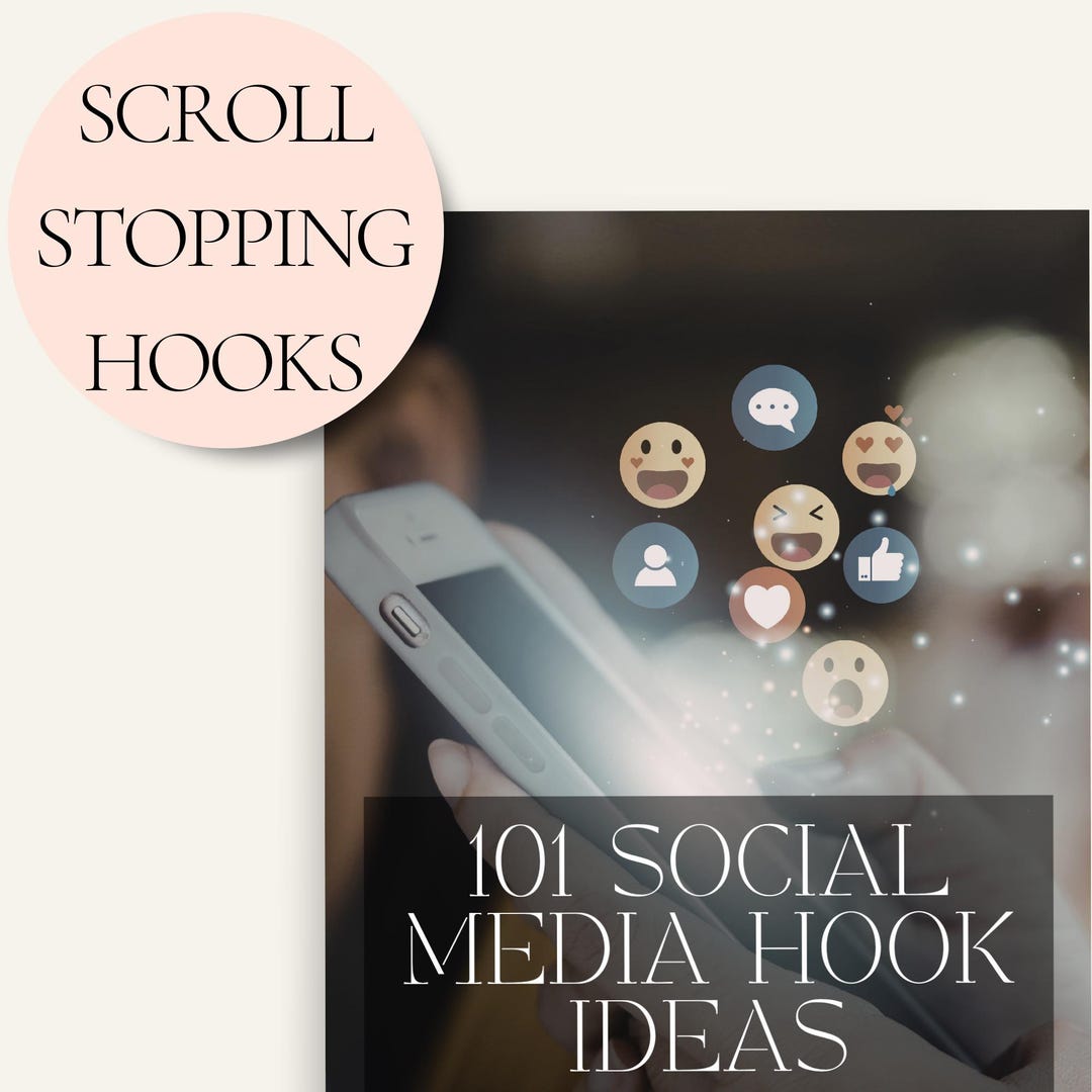 101 Hook Ideas for Social Media | Stop the Scroll & Increase Views ...