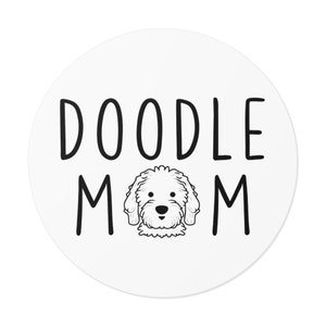 Doodle Mom Sticker, Goldendoodle Sticker, Doodle decal, Cute Puppy, Goldendoodle Gift, Gift For Her, Doodle Love, Doodle, Doodle Decal