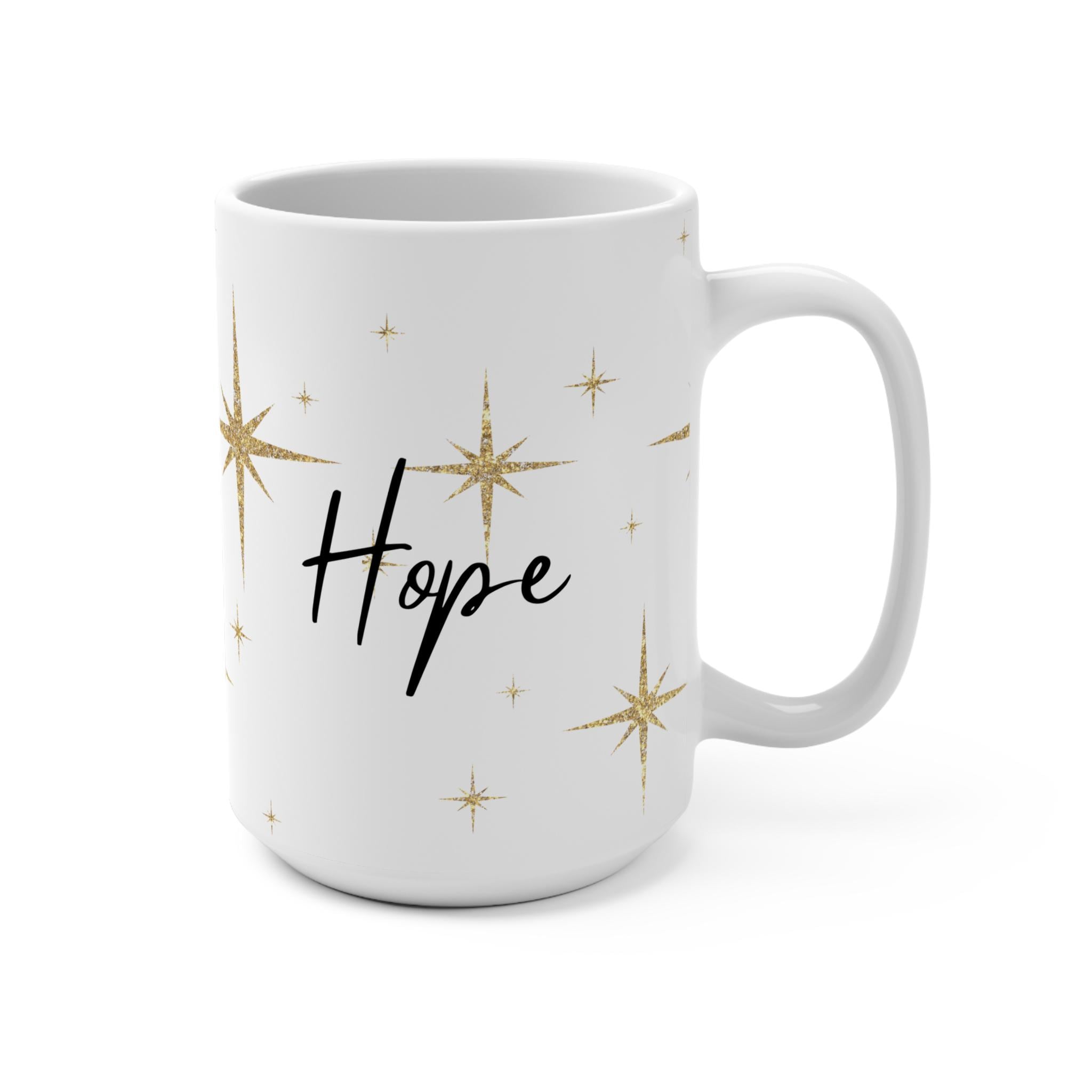 Hope Ceramic Mug 15oz - Etsy