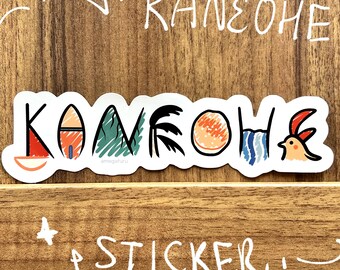 Kaneohe Hawaii Sticker