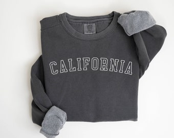 Comfort Colors California Sweatshirt, California Sweater, California Sweatshirt, California Crewneck, California Comfort Colors Unisex Shirt