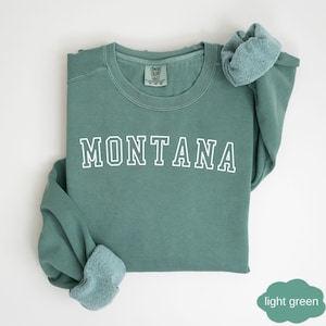 Montana Sweatshirt, Montana Sweater, Montana Sweater, Sweatshirt Gift For Mom And Dad, Unisex Comfy Sweater,Montana Crewneck State Gift Idea