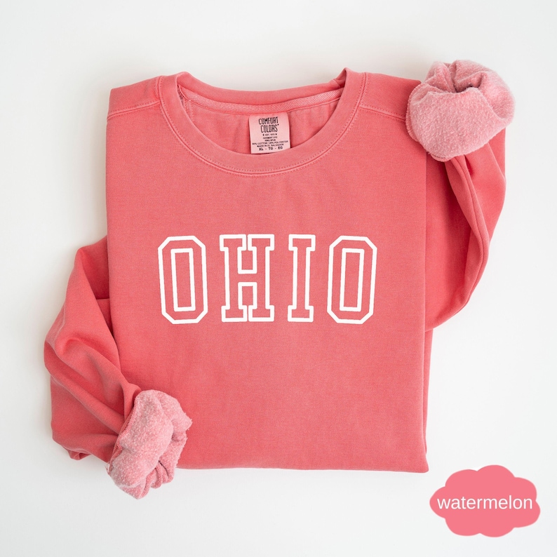 luxury comfort colors crewneck sweatshirt