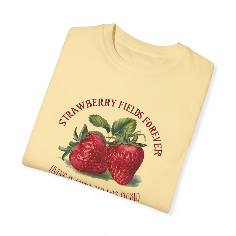 Strawberry Fields Forever Stripe Flannel Pj
