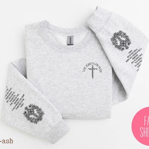 Christian Sweatshirt, Bible Verse Shirt, Religious Apparel, Faith Sweatshirt, Christian Crewneck, Jesus Sweatshirt, Gift for Christian Woman