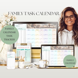 Daily Task Tracker Google Sheet, Digital Planner Template, To Do List, Productivity Organizer, Daily Schedule 0503