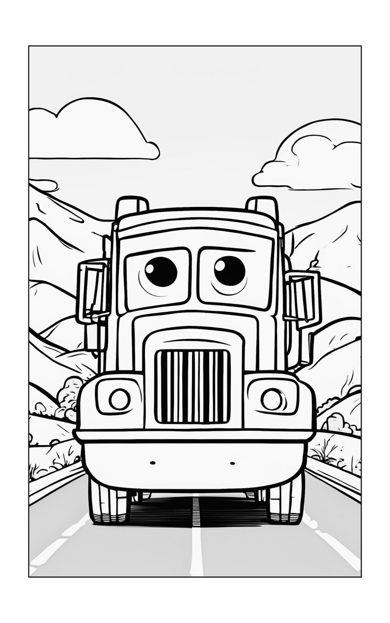 Vroom Vroom Car Coloring Pages. Adult and Child Coloring Pages
