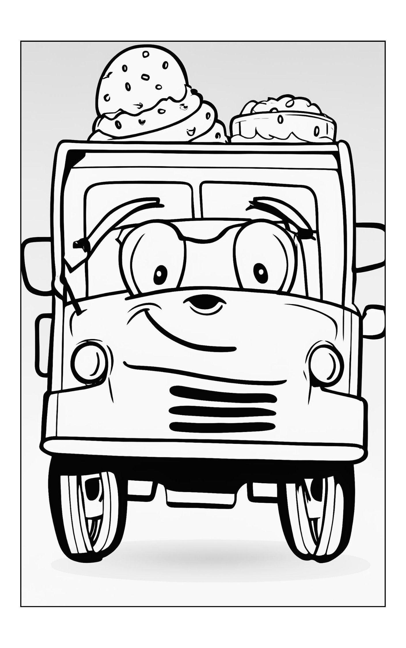 Vroom Vroom Car Coloring Pages. Adult and Child Coloring Pages