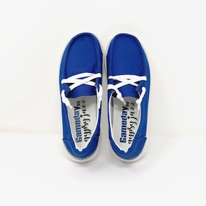 Women's canvas deals boat shoes sale