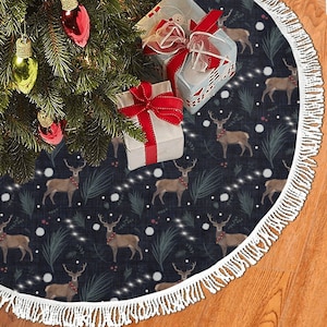 Yule Tree SkirtPagan Sabbat,Wheel of the Year,Yuletide,Blessings Blessed Yule,Christmas Accessories,Xmas,Simmer Pot,Yule Log,Oranges,Antlers