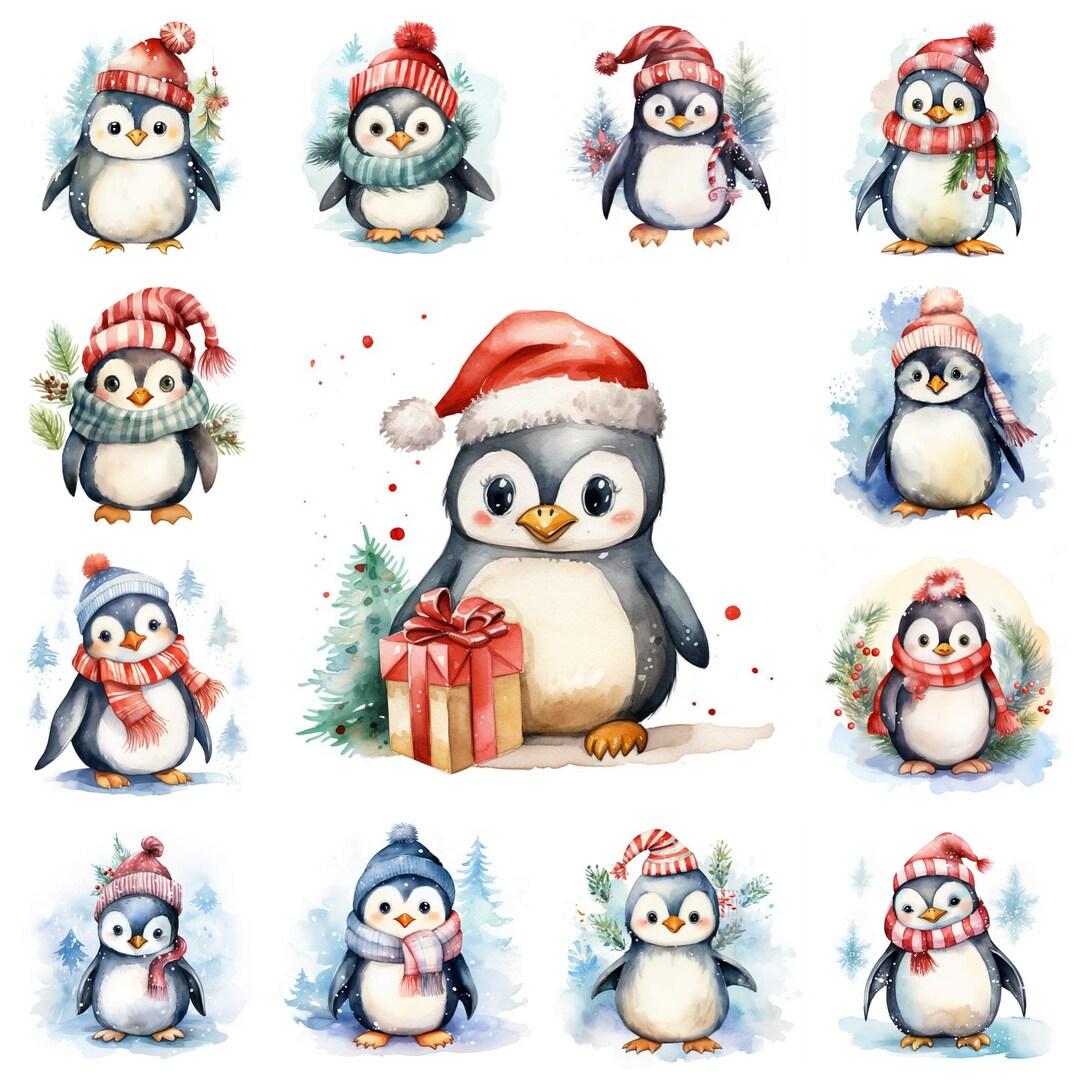 36 Watercolor Christmas Penguin Clipart PNG Clipart Xmas Penguin 36-watercolor-christmas-penguin-clipart-png-clipart-xmas-penguin