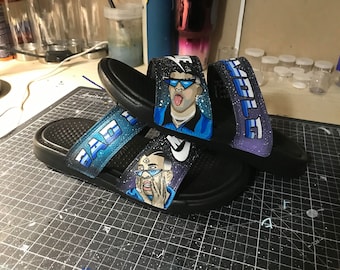 Custom Hand Painted slides