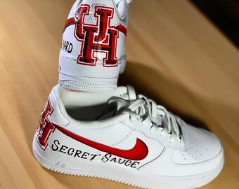 Custom College Hand painted Shoes