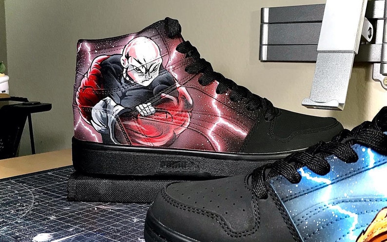 Custom Anime Designed Shoe image 2