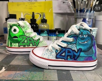 Optional cartoon custom painted shoe