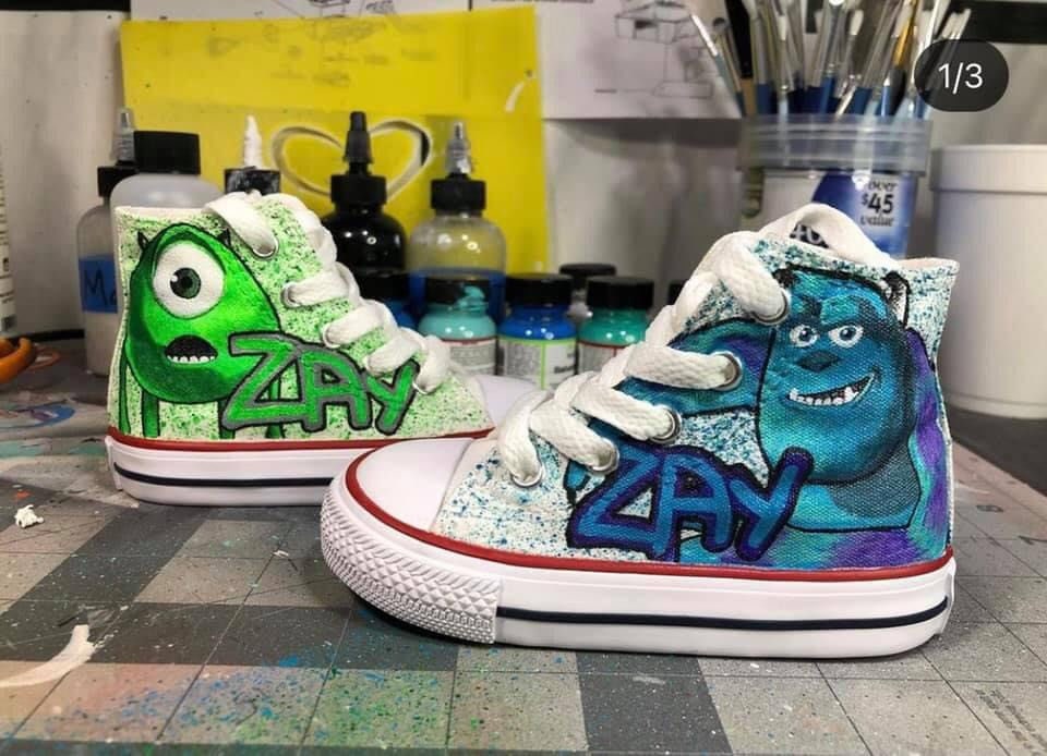 Cartoon Custom Shoes Etsy Singapore