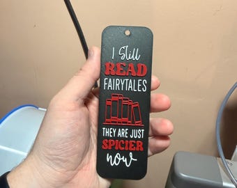 Spicy romance bookmark