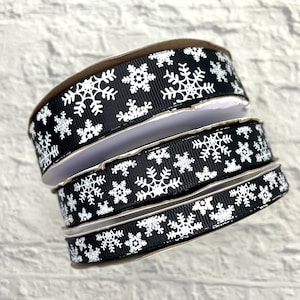 Sneeuwvlokken, lint, 7/8, 5/8, 3/8